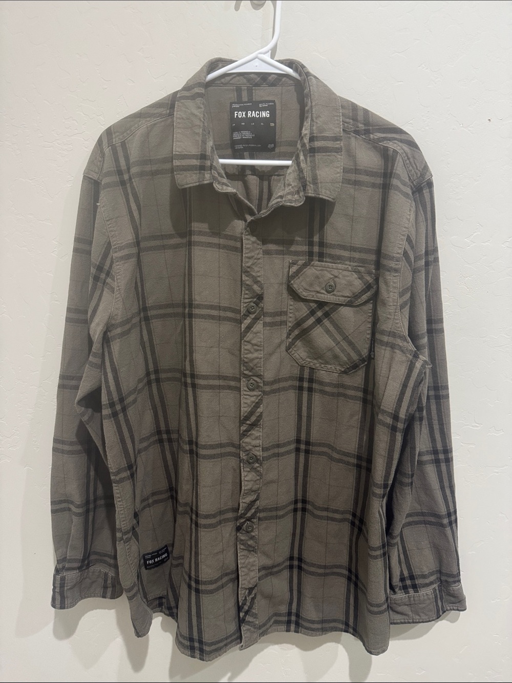 Fox Racing Flannel Shirt - Picture 2 of 6